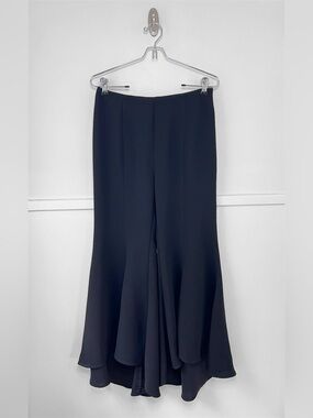 Anthropologie Zinnia Flare Trousers in Black